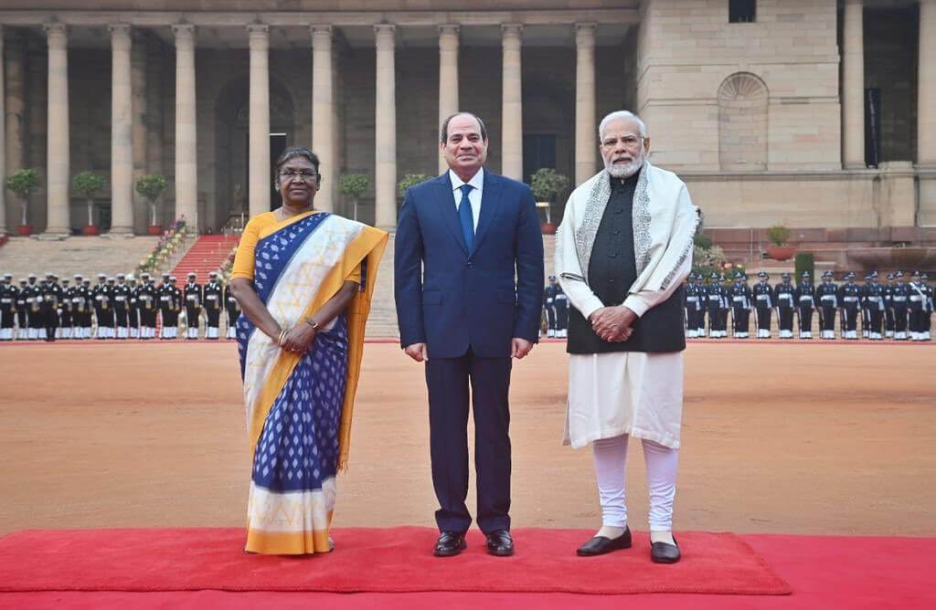 Egyptian President El Sisi Vows to “Deepen” Strategic Partnership with India
