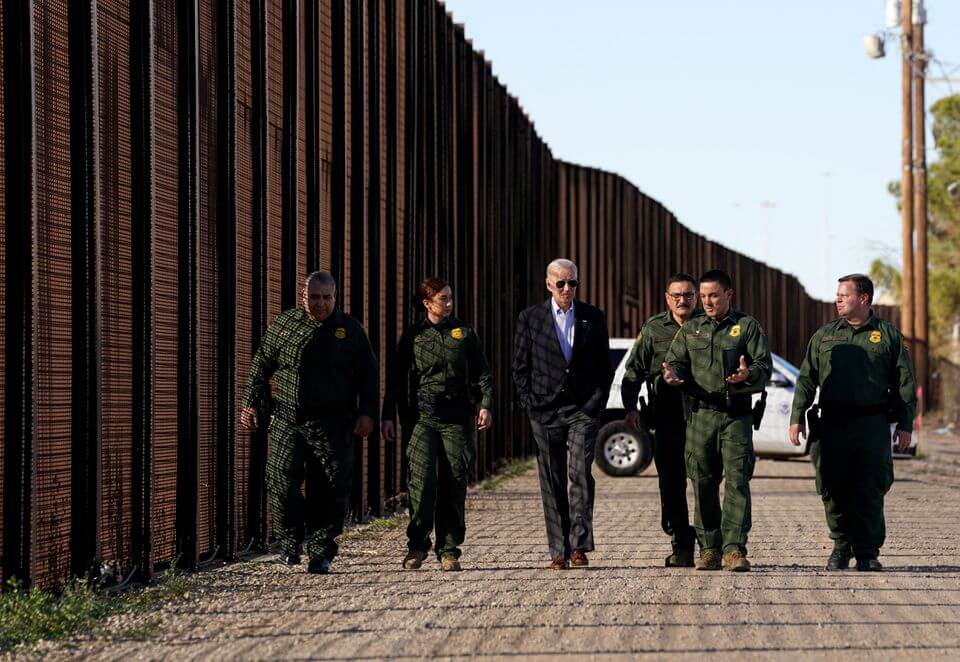 US President Biden Visits US-Mexico Border Amid Immigration Crisis