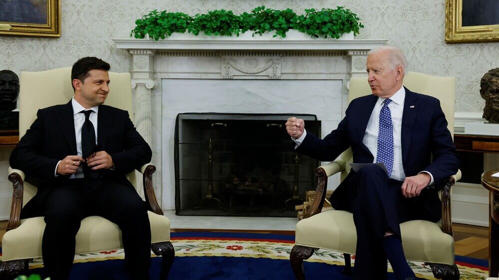 Ukraine’s Zelensky meets Biden, Strives For Security Cooperation