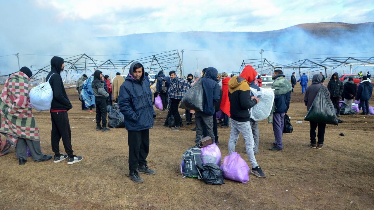 Thousands of Migrants Still Stranded in Bosnia After Fire in Lipa Camp