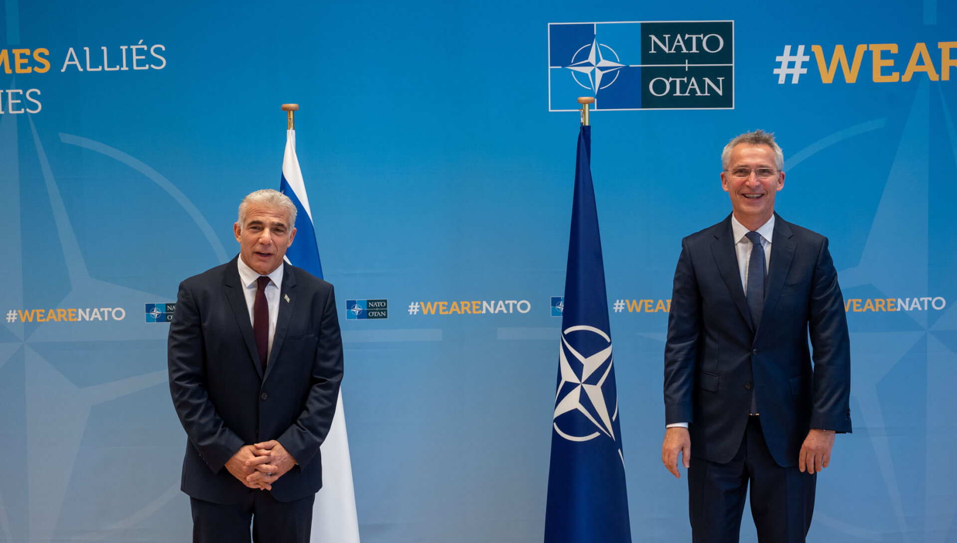 Israel FM Lapid Meets NATO, EU Leaders to Discuss Iran, Defence, and Regional Security