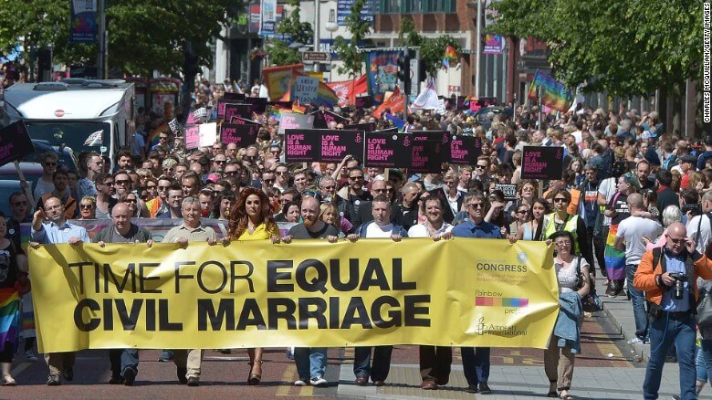 Same-Sex Marriage Legalised in Northern Ireland