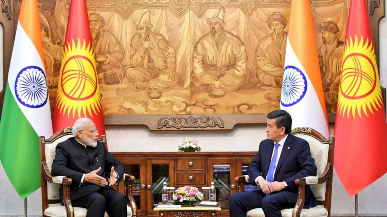 India, Kyrgyzstan Agree to Common Approach in Afghanistan