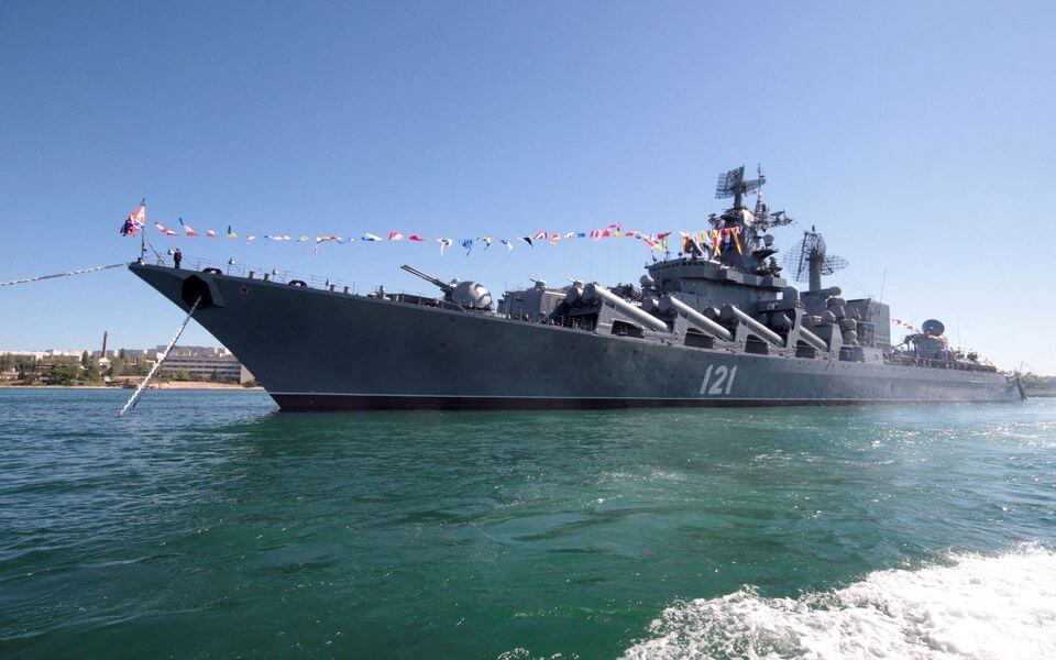 Ukraine Sinks Russia’s Flagship Naval Vessel Moskva, Moscow Claims Self-Sabotage
