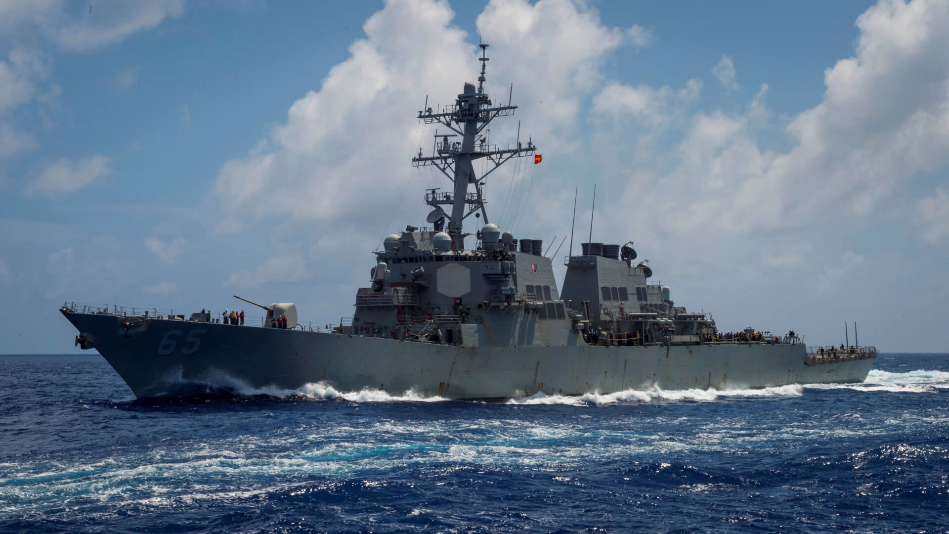 China Accuses US of ‘Militarising’ South China Sea After Freedom of Navigation Operation