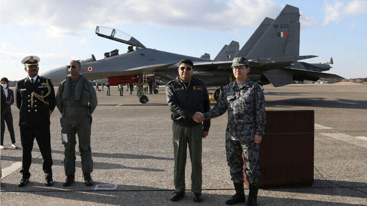 India, Japan Begin First Joint Fighter Jet Drill ‘Veer Guardian 2023’
