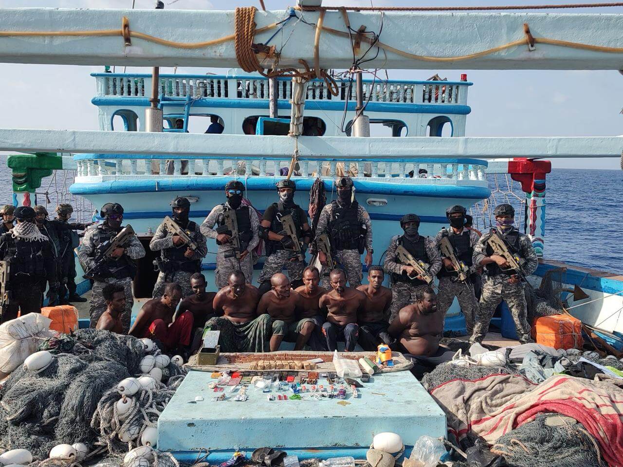 Indian Navy Rescues Iranian Fishing Vessel Hijacked by Somali Pirates, Frees 23 Pakistani Nationals