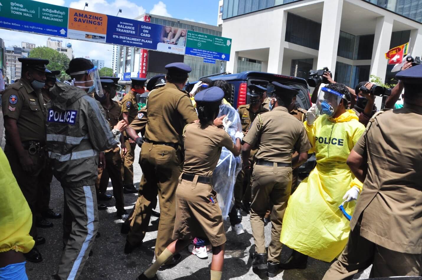 Fresh Protests in Sri Lanka Over Police Brutality, Economic Crisis