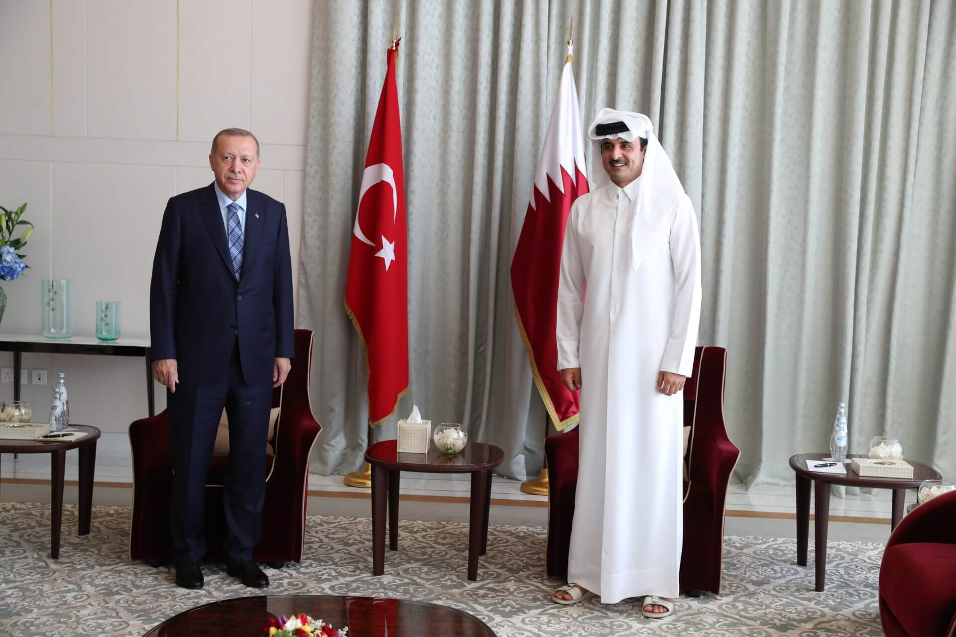 Turkey President Erdoğan Visits Qatar in First Diplomatic Visit Since Pandemic