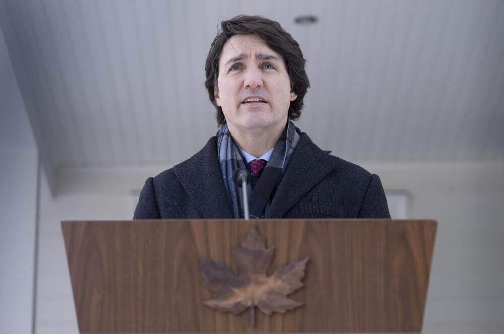 Canadian PM Trudeau Condemns Anti-Vaccine ‘Freedom Convoy’ Protests