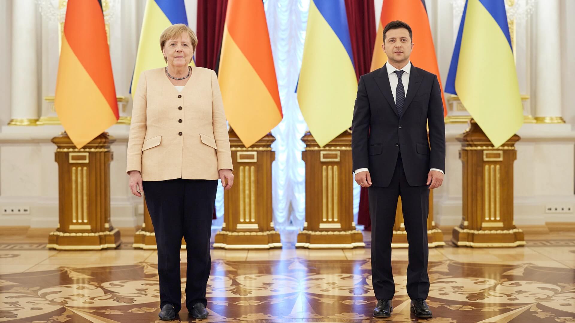 Germany’s Merkel Fails to Reassure Ukraine Over Nord Stream 2 Gas Pipeline and Crimea