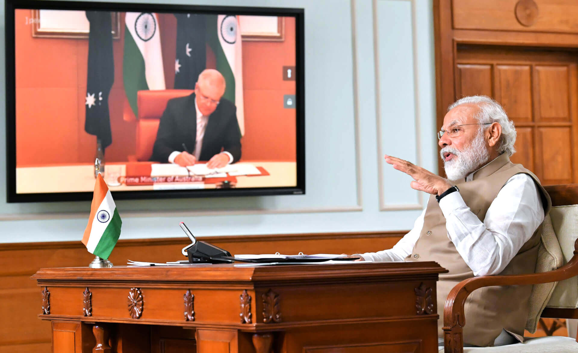 Modi and Morrison Deepen India and Australia’s Strategic, Diplomatic, and Economic Ties