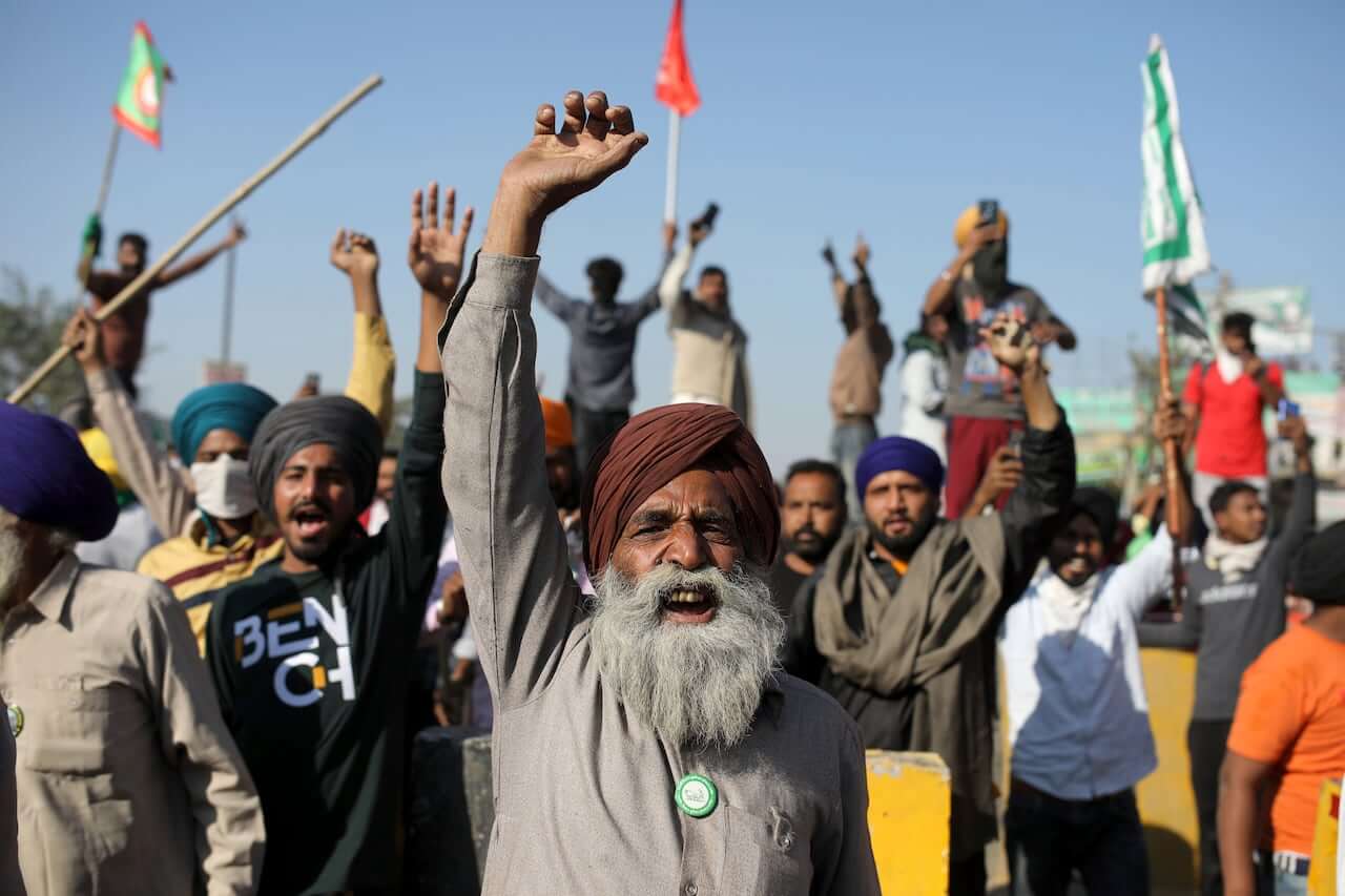 Indian Government Struggles to Contain Farmers Protests