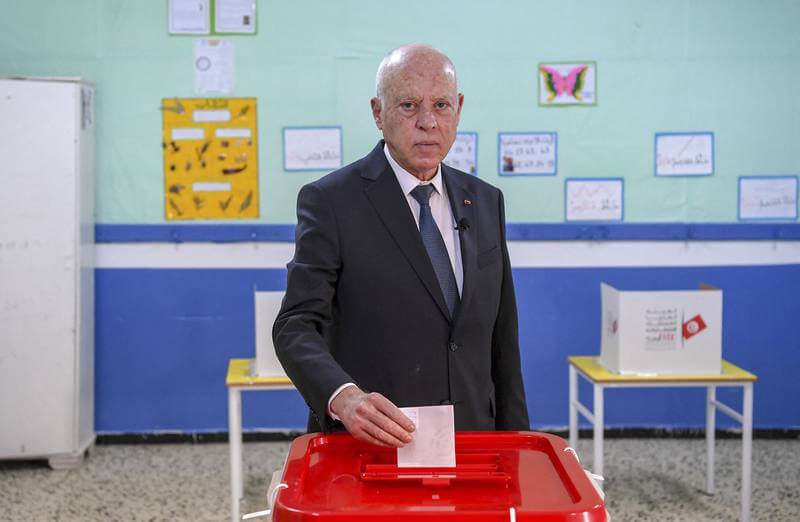 Tunisia Opposition Demands President Saied Resign After Voter Turnout of Just 8%