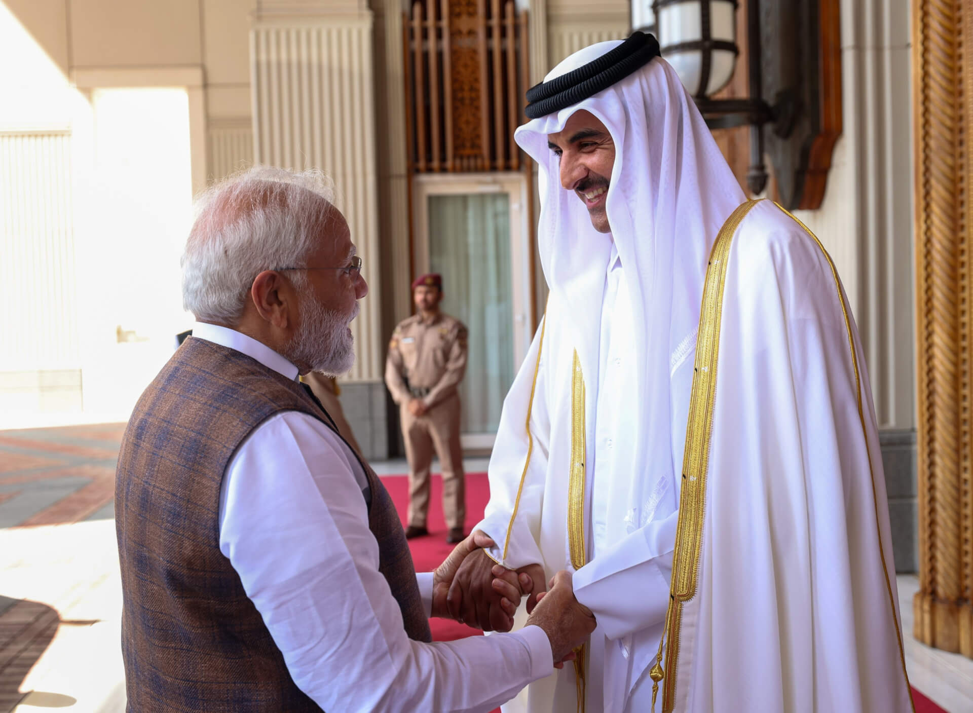 PM Modi Thanks Qatari Emir for Release of 8 Indian Navy Veterans on Death Row