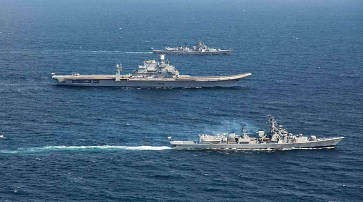 Indian Navy Concludes Two-Day Naval Exercise