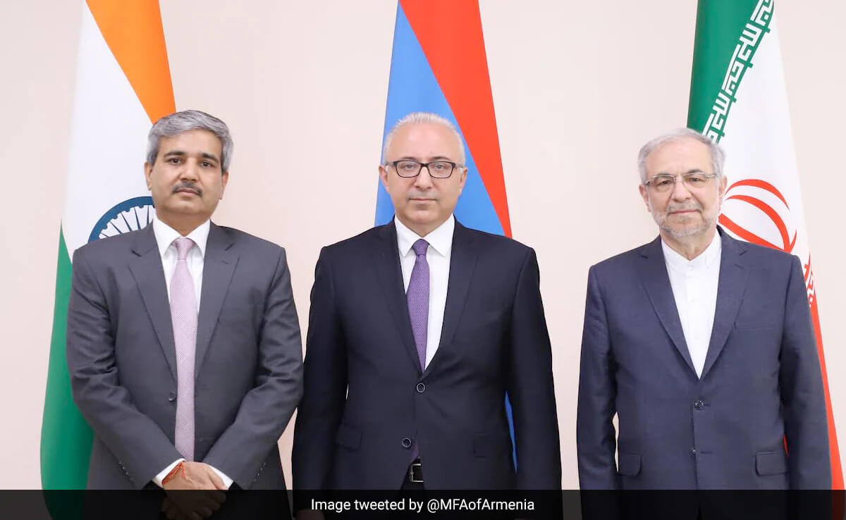 India, Armenia, Iran Hold First Trilateral Discussions to Bolster Economic Cooperation