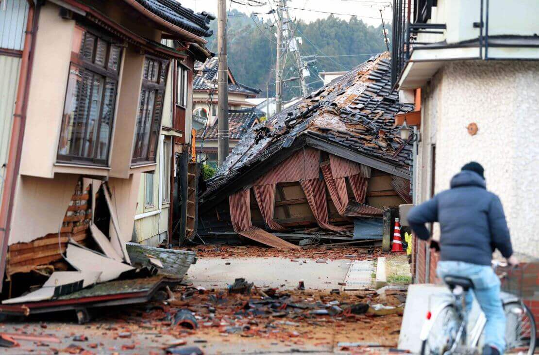 Japan Deals with Aftermath of New Year’s Day Earthquake That Killed 48