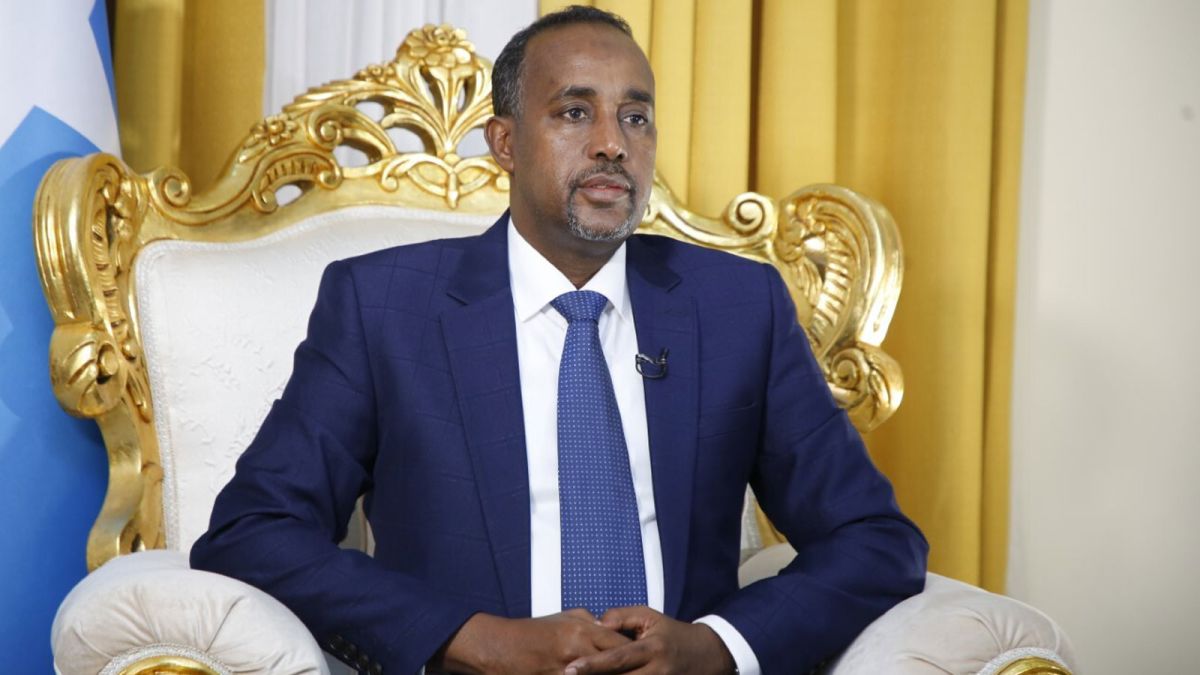 Somali Prime Minister Mohammed Hussein Roble