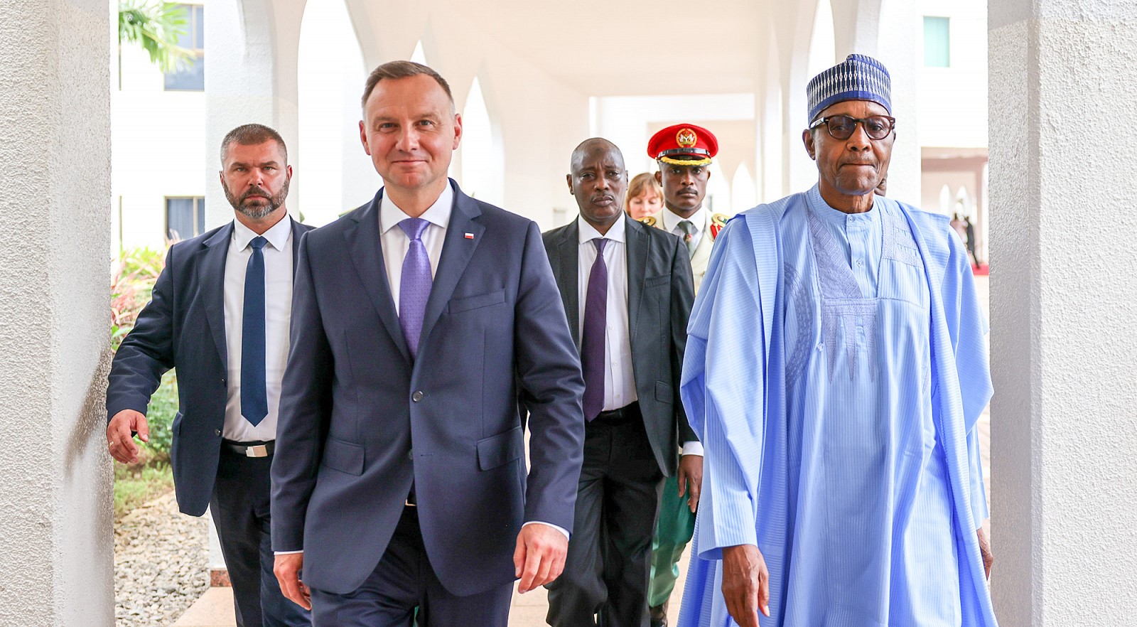 Nigerian President Muhammadu Buhari signed a deal with his Polish counterpart Andrzej Duda to supply LNG.