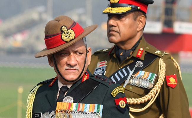 Late Genral Bipin Rawat, India's first Chief of Defence Staff