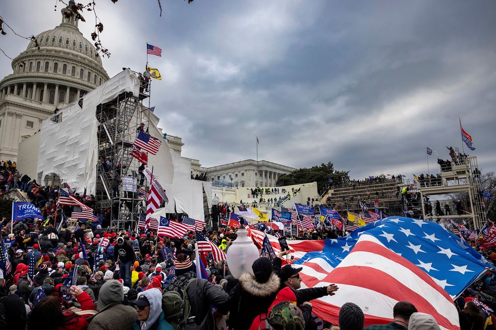 Thousands of Trump supporters clashed with the Capitol police and broke into the Capitol building in an effort to overturn the election.