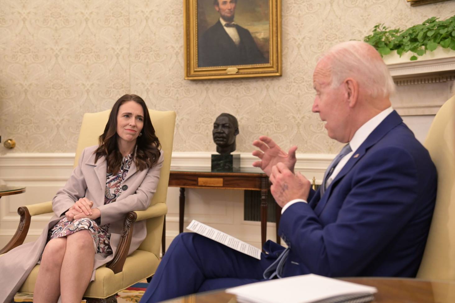 New Zealand PM Jacinda Ardern urged US President Joe Biden to join the CPTPP to promote economic resilience.