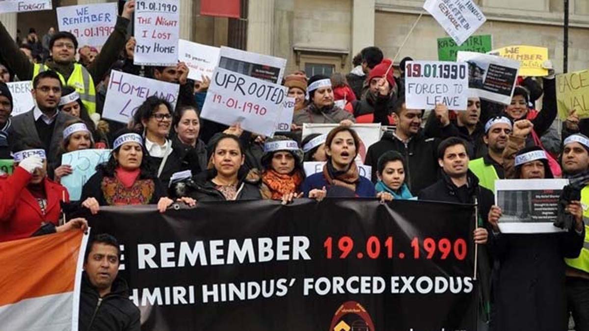 The Kashmiri Hindus continue to demand justice for their forced exodus in 1990.