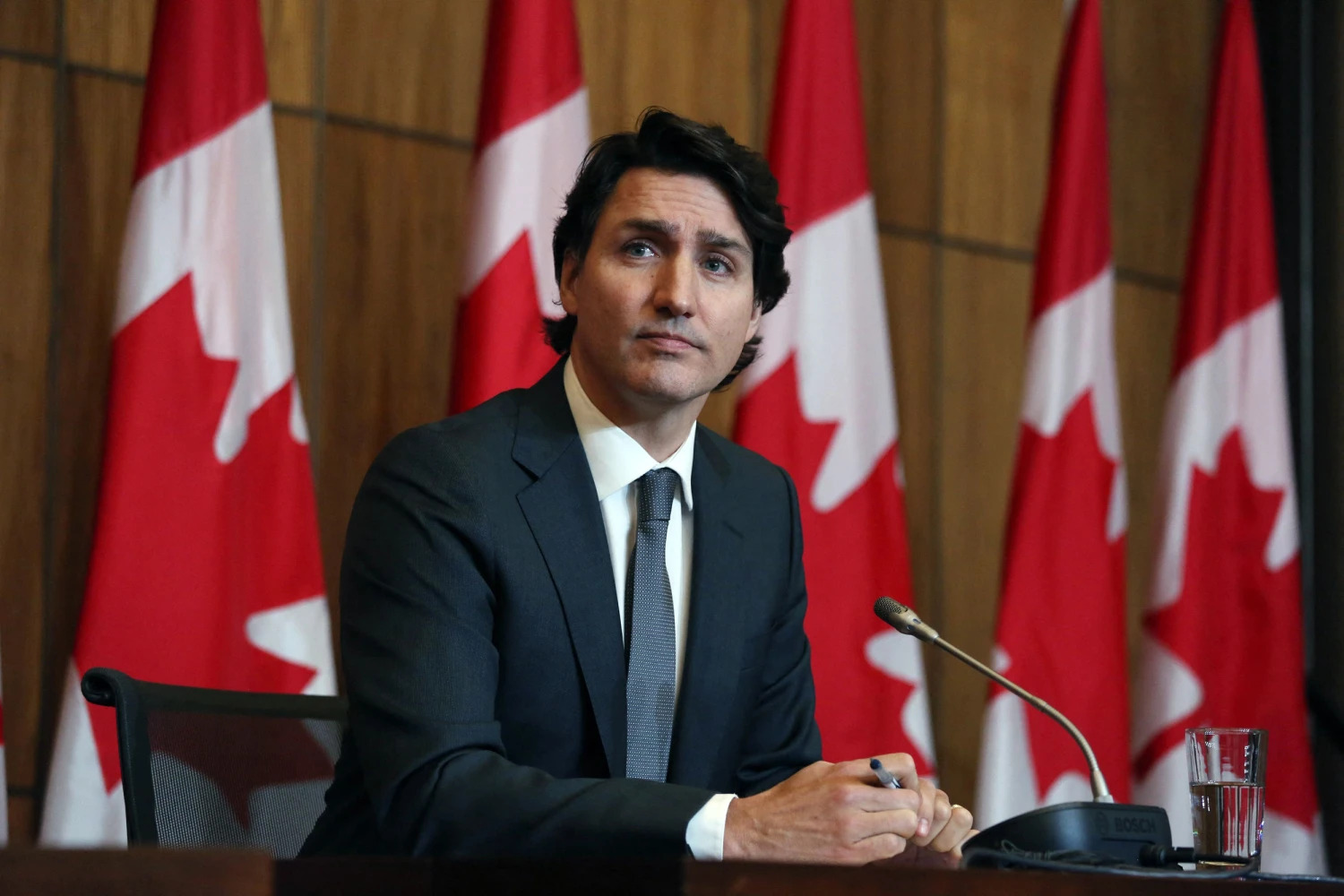Canadian Prime Minister Justin Trudeau said politicians may be forced to “rethink the freedoms that we’ve had as parliamentarians” after Deputy PM Chrystia Freeland was verbally harassed in Alberta.