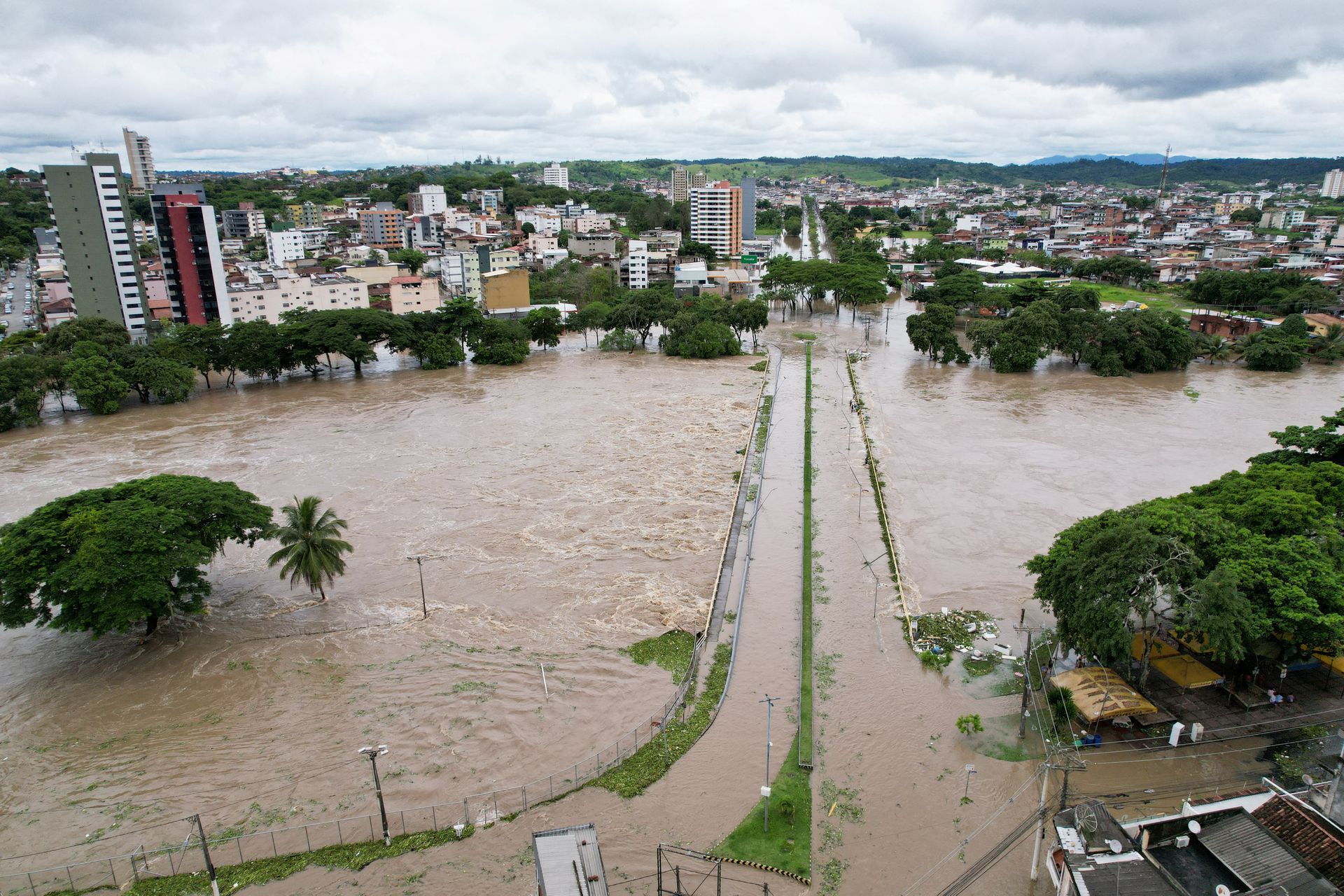 Flooding in Brazil's northeastern state of Bahia has displaced over 11,000 people.